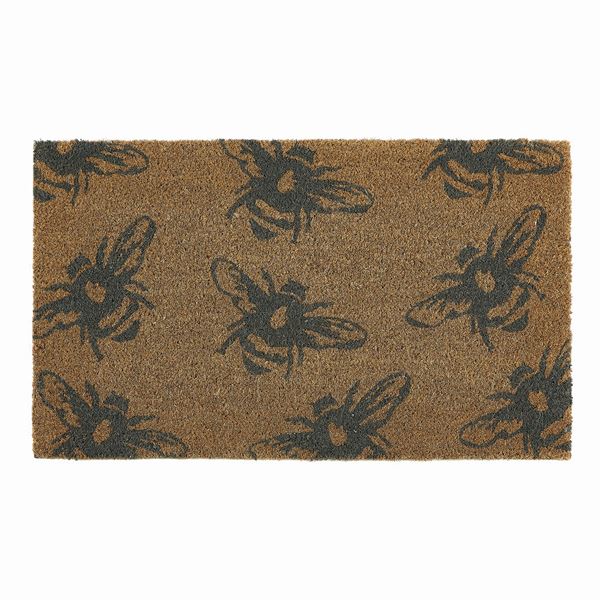 Busy Bees Coir Doormat - Natural